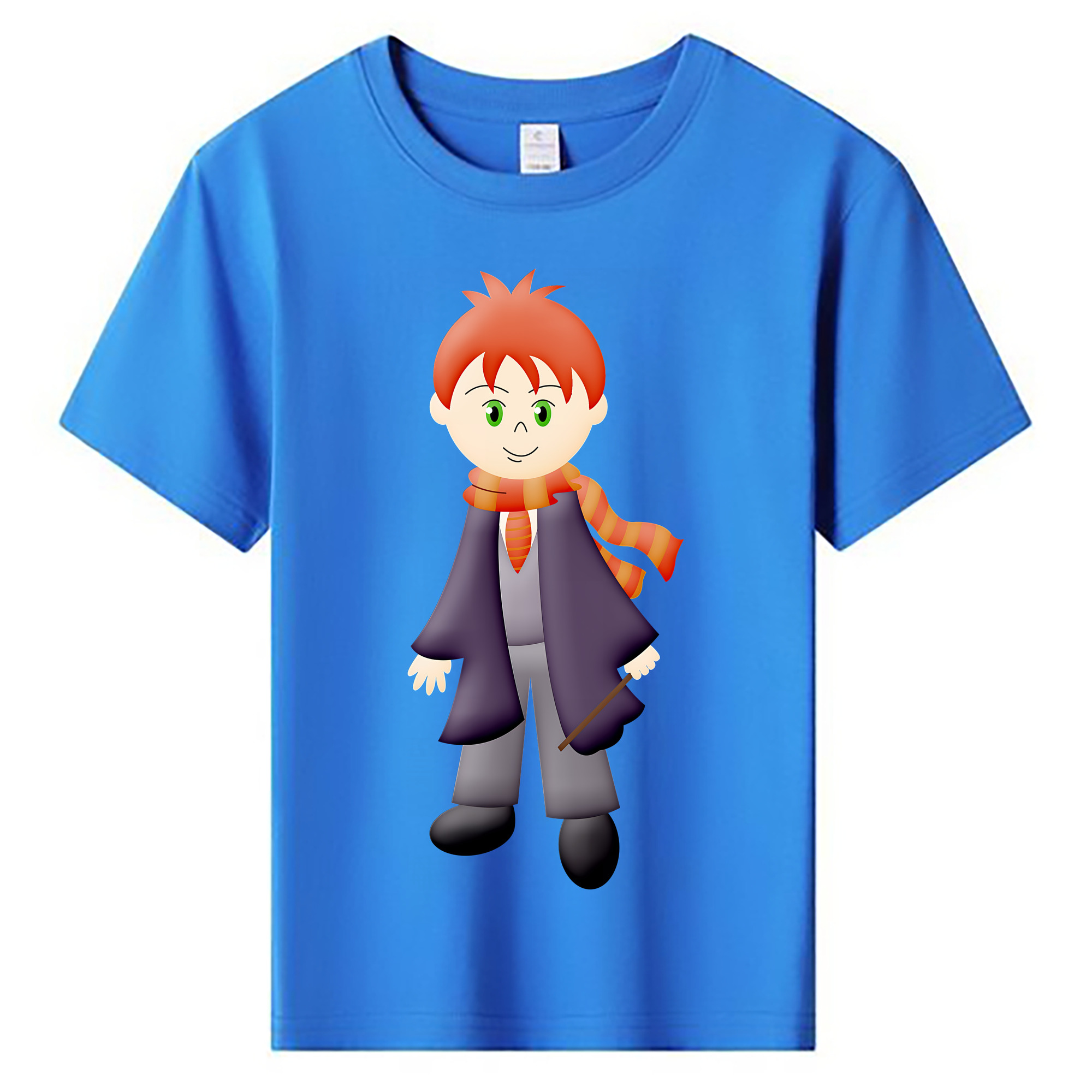 （画像用） Harry Potter ハリー・ポッターシリーズ 綿100％キッズTシャツ（フロントプリント）